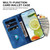Samsung Galaxy S24 5G Double 8-shaped Embossed Leather Phone Case - Blue Samsung Galaxy S24 5G Double 8-shaped Embossed Leather Phone Case - Blue