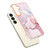 Samsung Galaxy S24 5G Electroplating Marble Dual-side IMD Phone Case - Rose Gold 005