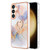 Samsung Galaxy S24 5G Electroplating Pattern IMD TPU Shockproof Case with Rhinestone Ring Holder - Milky Way White Marble Samsung Galaxy S24 5G Electroplating Pattern IMD TPU Shockproof Case with Rhinestone Ring Holder - Milky Way White Marble