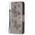 Samsung Galaxy S24 5G Embossing Two Butterflies Pattern Leather Phone Case - Grey