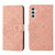 Samsung Galaxy S24 5G Ethnic Style Embossed Pattern Leather Phone Case - Pink