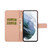 Samsung Galaxy S24 5G Ethnic Style Embossed Pattern Leather Phone Case - Pink