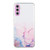 Samsung Galaxy S24 5G Hollow Marble Pattern TPU Phone Case - Pink