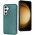Samsung Galaxy S24 5G Leather Texture Full Coverage Phone Case - Green Samsung Galaxy S24 5G Leather Texture Full Coverage Phone Case - Green