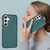Samsung Galaxy S24 5G Leather Texture Full Coverage Phone Case - Green Samsung Galaxy S24 5G Leather Texture Full Coverage Phone Case - Green