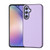 Samsung Galaxy S24 5G Litchi Pattern Stitched Side-mounted Phone Case - Purple