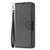 Samsung Galaxy S24 5G Litchi Texture Pure Color Flip Leather Phone Case - Black