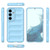 Samsung Galaxy S24 5G Magic Shield TPU + Flannel Phone Case - Light Blue