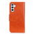 Samsung Galaxy S24 5G Nappa Texture Leather Phone Case - Orange