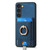 Samsung Galaxy S24 5G Retro Splitable Magnetic Card Bag Leather Phone Case - Blue
