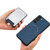 Samsung Galaxy S24 5G Retro Splitable Magnetic Card Bag Leather Phone Case - Blue