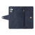 Samsung Galaxy S24 5G Rivet Buckle 9 Cards 3-Fold Wallet Leather Phone Case - Blue Samsung Galaxy S24 5G Rivet Buckle 9 Cards 3-Fold Wallet Leather Phone Case - Blue