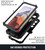 Samsung Galaxy S24 5G R-JUST Life Waterproof Dustproof Shockproof Phone Case - Black