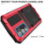 Samsung Galaxy S24 5G R-JUST Life Waterproof Dustproof Shockproof Phone Case - Red