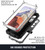 Samsung Galaxy S24 5G R-JUST Life Waterproof Dustproof Shockproof Phone Case - Silver