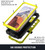 Samsung Galaxy S24 5G R-JUST Life Waterproof Dustproof Shockproof Phone Case - Yellow