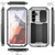 Samsung Galaxy S24 5G R-JUST Sliding Camera Life Waterproof Holder Phone Case - Silver