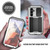 Samsung Galaxy S24 5G R-JUST Sliding Camera Life Waterproof Holder Phone Case - Silver