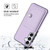 Samsung Galaxy S24 5G Shockproof Leather Phone Case with Card Holder - Purple