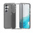 Samsung Galaxy S24 5G Shockproof Terminator Glitter Powder Phone Case - Transparent Black