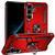 Samsung Galaxy S24 5G Shockproof TPU + PC Phone Case - Red