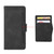 Samsung Galaxy S24 5G Skin Feel Calf Texture Card Slots Leather Phone Case - Black