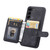 Samsung Galaxy S24 5G Skin Feel Dream RFID Anti-theft PU Card Bag Phone Case - Black