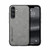 Samsung Galaxy S24 5G Skin Feel Magnetic Leather Back Phone Case - Light Grey