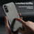 Samsung Galaxy S24 5G Skin Feel Magnetic Leather Back Phone Case - Light Grey