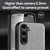 Samsung Galaxy S24 5G Skin Feel Magnetic Leather Back Phone Case - Light Grey