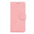 Samsung Galaxy S24 5G Skin Feel Pure Color Flip Leather Phone Case - Pink