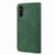 Samsung Galaxy S24 5G Skin Feel Splicing Leather Phone Case - Green