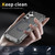 Samsung Galaxy S24 5G Skin Feel TPU + PC MagSafe Magnetic Phone Case - Transparent Black