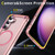 Samsung Galaxy S24 5G Skin Feel TPU + PC MagSafe Magnetic Phone Case - Transparent Pink