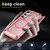 Samsung Galaxy S24 5G Skin Feel TPU + PC MagSafe Magnetic Phone Case - Transparent Pink