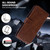 Samsung Galaxy S24 5G Skin Feeling Oil Leather Texture PU + TPU Phone Case - Brown