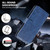Samsung Galaxy S24 5G Skin Feeling Oil Leather Texture PU + TPU Phone Case - Dark Blue