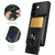 Samsung Galaxy S24 5G Sliding Camshield TPU+PC Phone Case with Card Slot - Black