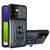 Samsung Galaxy S24 5G Sliding Camshield TPU+PC Phone Case with Card Slot - Grey