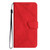 Samsung Galaxy S24 5G Stitching Embossed Leather Phone Case - Red
