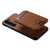 Samsung Galaxy S24 5G Suteni H16 Litchi Texture Leather Detachable Wallet Back Phone Case - Brown