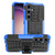 Samsung Galaxy S24 5G Tire Texture TPU + PC Phone Case with Holder - Blue