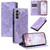 Samsung Galaxy S24 5G Totem Embossed Magnetic Leather Phone Case - Purple