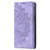 Samsung Galaxy S24 5G Totem Embossed Magnetic Leather Phone Case - Purple