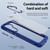 Samsung Galaxy S24 5G TPU + PC Lens Protection Phone Case - Blue
