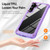 Samsung Galaxy S24 5G TPU + PC Lens Protection Phone Case - Purple