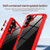 Samsung Galaxy S24 5G TPU + PC Lens Protection Phone Case - Red