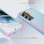 Samsung Galaxy S24 5G TPU + PC Shockproof Protective Phone Case - Grey Green + Pink