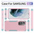 Samsung Galaxy S24 5G TPU + PC Shockproof Protective Phone Case - Pink + Grey Green
