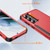 Samsung Galaxy S24 5G TPU + PC Shockproof Protective Phone Case - Red + Black